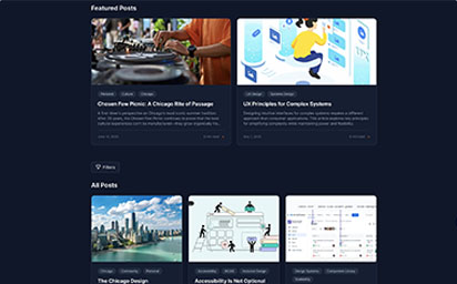 Blog System for Thought Leadership - Image