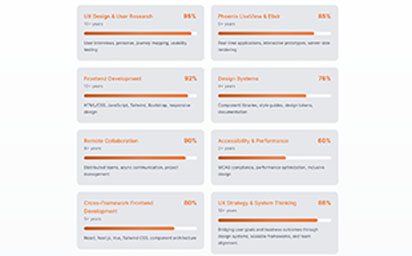 Interactive Skills and Experience Visualization - Image