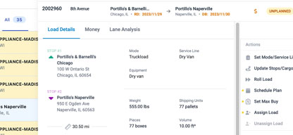 Consolidated Shipment View - Image
